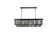 Sydney 12 light Matte Black Chandelier Silver Shade (Grey) Royal Cut Crystal (758|1232D50MB-SS/RC)
