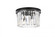 Sydney 3 light Matte Black Flush Mount Clear Royal Cut Crystal (758|1238F16MB/RC)