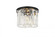 Sydney 6 light Matte Black Flush Mount Clear Royal Cut Crystal (758|1238F20MB/RC)