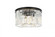 Sydney 8 light Matte Black Flush Mount Clear Royal Cut Crystal (758|1238F26MB/RC)