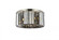 Sydney 8 light polished nickel Flush Mount Silver Shade (Grey) Royal Cut Crystal (758|1238F31PN-SS/RC)