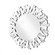 Sparkle 31.5 in. Contemporary Round Mirror in Clear (758|MR9133)