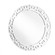 Sparkle 36 in. Contemporary Round Mirror in Clear (758|MR9144)