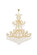 Maria Theresa 84 Light Gold Chandelier Clear Royal Cut Crystal (758|2800G120G/RC)