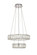 Monroe Integrated LED Chip Light Chrome Pendant Clear Royal Cut Crystal (758|3503G18C)