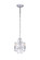 Karter Collection Pendant D9.5 H12.2 Lt:3 Chrome Finish (758|LD5019D9C)