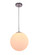 Opal Collection Pendant D11.5in H12.5in Lt:1 Off- White Finish (758|LDPD2033)