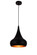 Circa Collection Pendant D11.5in H15in Lt:1 Black Finish (758|LDPD2047)