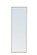 Metal frame Rectangle Mirror 18 inch Brass (758|MR4082BR)