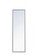 Metal frame Rectangle Mirror 18 inch Black (758|MR4081BK)
