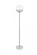 Eclipse 1 Light Chrome Floor Lamp With Clear Glass (758|LD6149C)