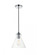 Destry 1 Light Chrome Pendant With Clear Glass (758|LD2244C)