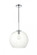 Baxter 1 Light Chrome Pendant With Clear Glass (758|LD2216C)