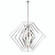 Downtown, 10LT LTChandelier, Chr (4304|31888-011)