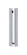 12-inch Stainless Steel Ceiling Fan Downrod - Silver (90|DR1SS-12SLW)