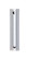 36-inch Stainless Steel Ceiling Fan Downrod - Silver (90|DR1SS-36SLW)