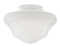 myFanimation Ceiling Fan Schoolhouse Glass - Opal Frosted Shiny (90|G3OPS)