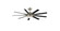 Odyn Indoor/Outdoor Custom Smart Ceiling Fan DC Motor- Brushed Nickel with LED Light Kit (90|MAD8152BNW)
