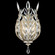 Crystal Laurel 17''H Sconce (97|759550ST)