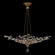 Crystal Laurel 47''W Round Pendant (97|776440ST)