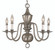 5-Light Polished Brass Jamestown Dining Chandelier (84|2525 PB)