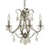 4-Light Mahogany Bronze Liebestraum Mini Chandelier (84|2994 MB)