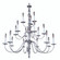 18-Light Mahogany Bronze Jamestown Foyer Chandelier (84|7918 MB)