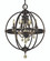 4-Light Mahogany Bronze Compass Dining Chandelier (84|1064 MB)