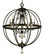 5-Light Brushed Nickel Compass Foyer Chandelier (84|1069 BN)