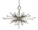 10-Light Polished Nickel Supernova Chandelier (84|3085 PN)