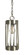 1-Light Satin Pewter/Polished Nickel Pantheon Pendant (84|4661 SP/PN)