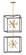 Large Open Frame Pendant (87|46316BLK)