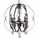 6 Light Chandelier (36|1323-6 EBB)