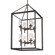 Golden Lighting Smyth 8-light Pendant in Gunmetal Bronze (36|2073-8P GMT-CLR)