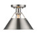 Yep by Golden Lighting Orwell 1-light Flush Mount in Pewter (36|3306-FM PW-PW)