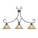 3 Light Linear Pendant (36|6005-10 RBZ)