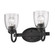 Golden Lighting Parrish 2-light Vanity in Matte Black (36|8001-BA2 BLK-SD)