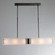 Textured Glass Linear Suspension-44 (1289|PLB0044-44-BS-FR-001-E2)