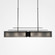 Urban Loft Parallel Linear Suspension-0B 44'' (1289|PLB0026-0B-GM-BG-001-E2)