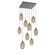 Ellisse Square 9pc Multi-Pendant (1289|CHB0035-09-MB-OB-C01-E2)