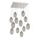 Ellisse Square 12pc Multi-Pendant (1289|CHB0035-12-BS-OS-C01-E2)