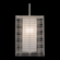 Downtown Mesh Large Pendant (1289|LAB0020-16-BS-F-001-E2)
