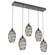 Ellisse Linear 5pc Multi-Pendant (1289|PLB0035-05-MB-OS-C01-E2)
