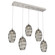 Ellisse Linear 5pc Multi-Pendant (1289|PLB0035-05-BS-OS-C01-E2)