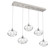 Coppa Linear 5pc Multi-Pendant (1289|PLB0036-05-BS-OC-C01-E2)