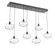 Coppa Linear 7pc Multi-Pendant (1289|PLB0036-07-MB-OC-C01-E2)