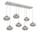 Coppa Linear 7pc Multi-Pendant (1289|PLB0036-07-BS-OS-C01-E2)