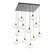 Coppa Square 12pc Multi-Pendant (1289|CHB0036-12-MB-OA-C01-E2)
