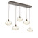 Coppa Linear 5pc Multi-Pendant (1289|PLB0036-05-FB-OA-C01-E2)