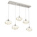 Coppa Linear 5pc Multi-Pendant (1289|PLB0036-05-BS-OA-C01-E2)